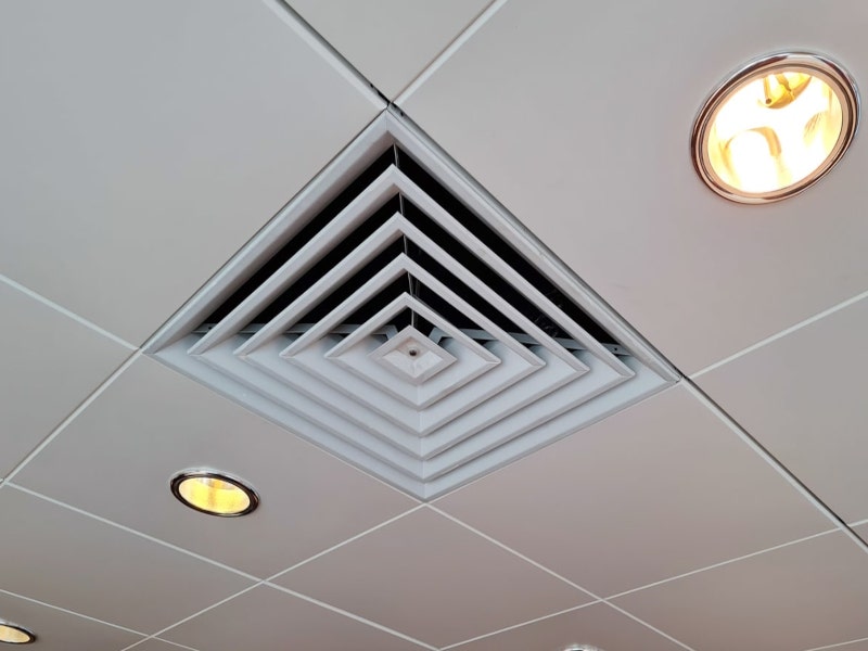 HVAC duct cleaning Bengaluru ceiling air vents
